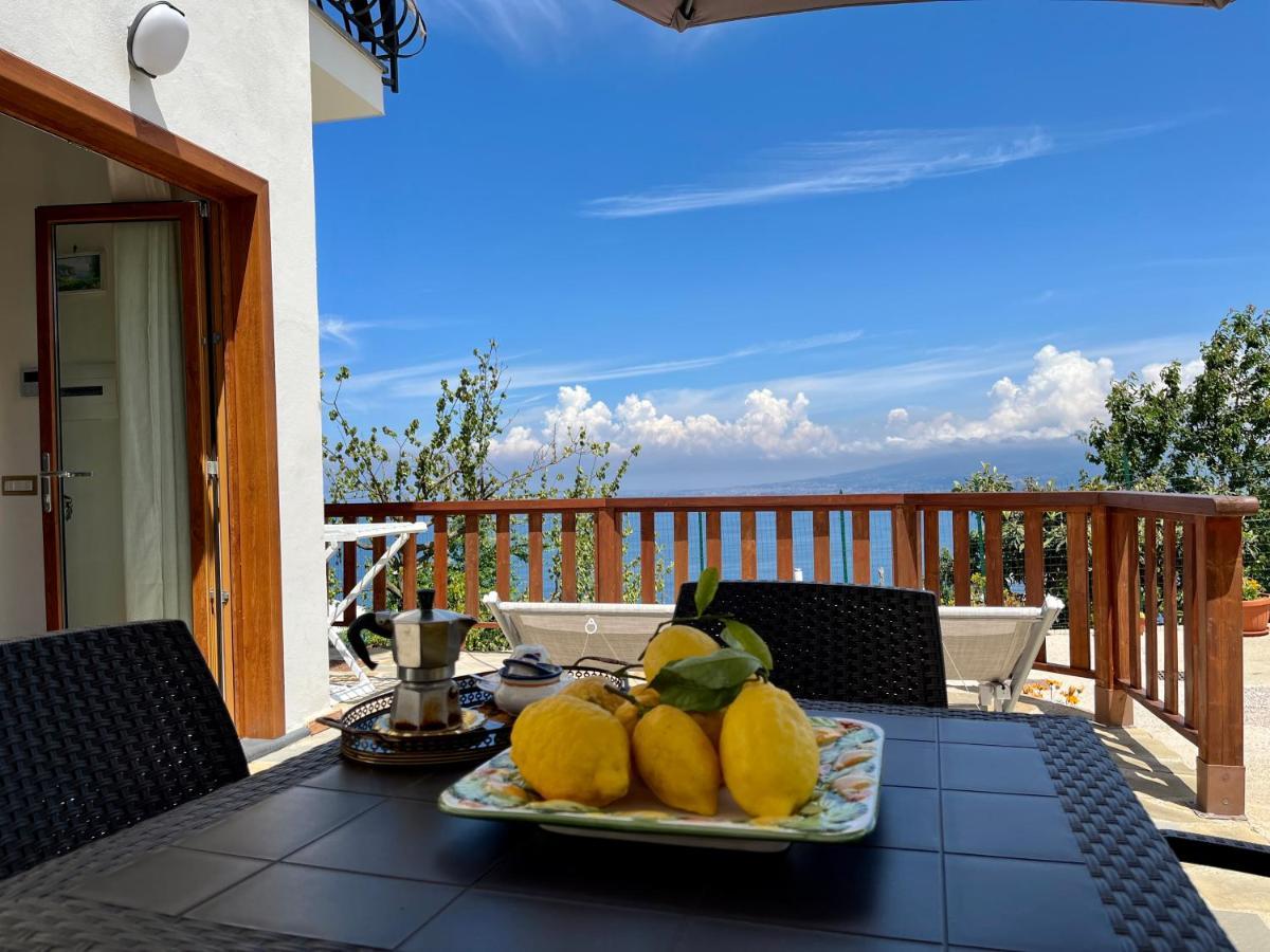 La Badia Montechiaro - Breathtaking View Of Sorrento Coast Βίλα Vico Equense Εξωτερικό φωτογραφία