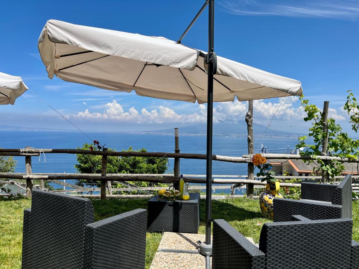 La Badia Montechiaro - Breathtaking View Of Sorrento Coast Βίλα Vico Equense Εξωτερικό φωτογραφία