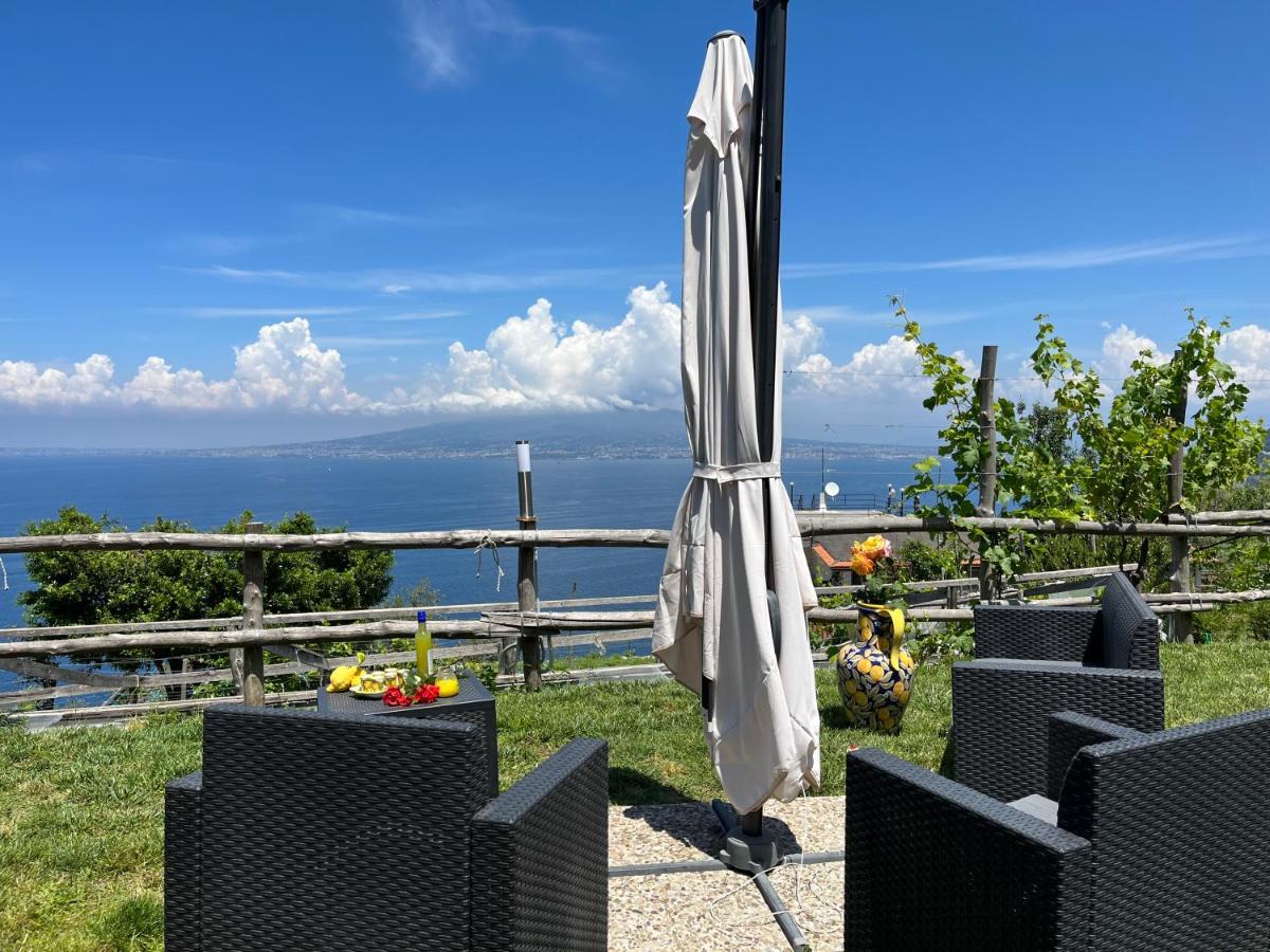 La Badia Montechiaro - Breathtaking View Of Sorrento Coast Βίλα Vico Equense Εξωτερικό φωτογραφία