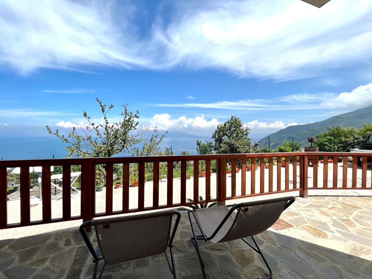 La Badia Montechiaro - Breathtaking View Of Sorrento Coast Βίλα Vico Equense Εξωτερικό φωτογραφία