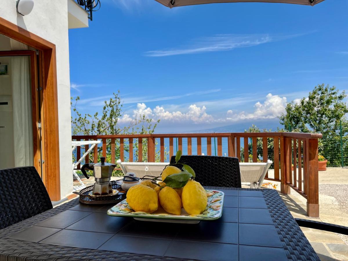 La Badia Montechiaro - Breathtaking View Of Sorrento Coast Βίλα Vico Equense Εξωτερικό φωτογραφία