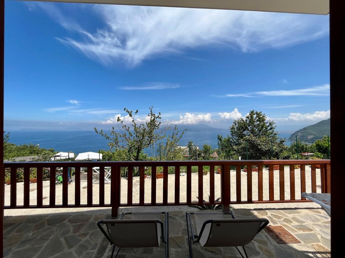 La Badia Montechiaro - Breathtaking View Of Sorrento Coast Βίλα Vico Equense Εξωτερικό φωτογραφία