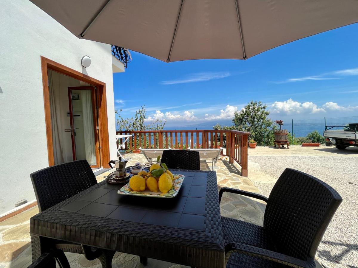 La Badia Montechiaro - Breathtaking View Of Sorrento Coast Βίλα Vico Equense Εξωτερικό φωτογραφία
