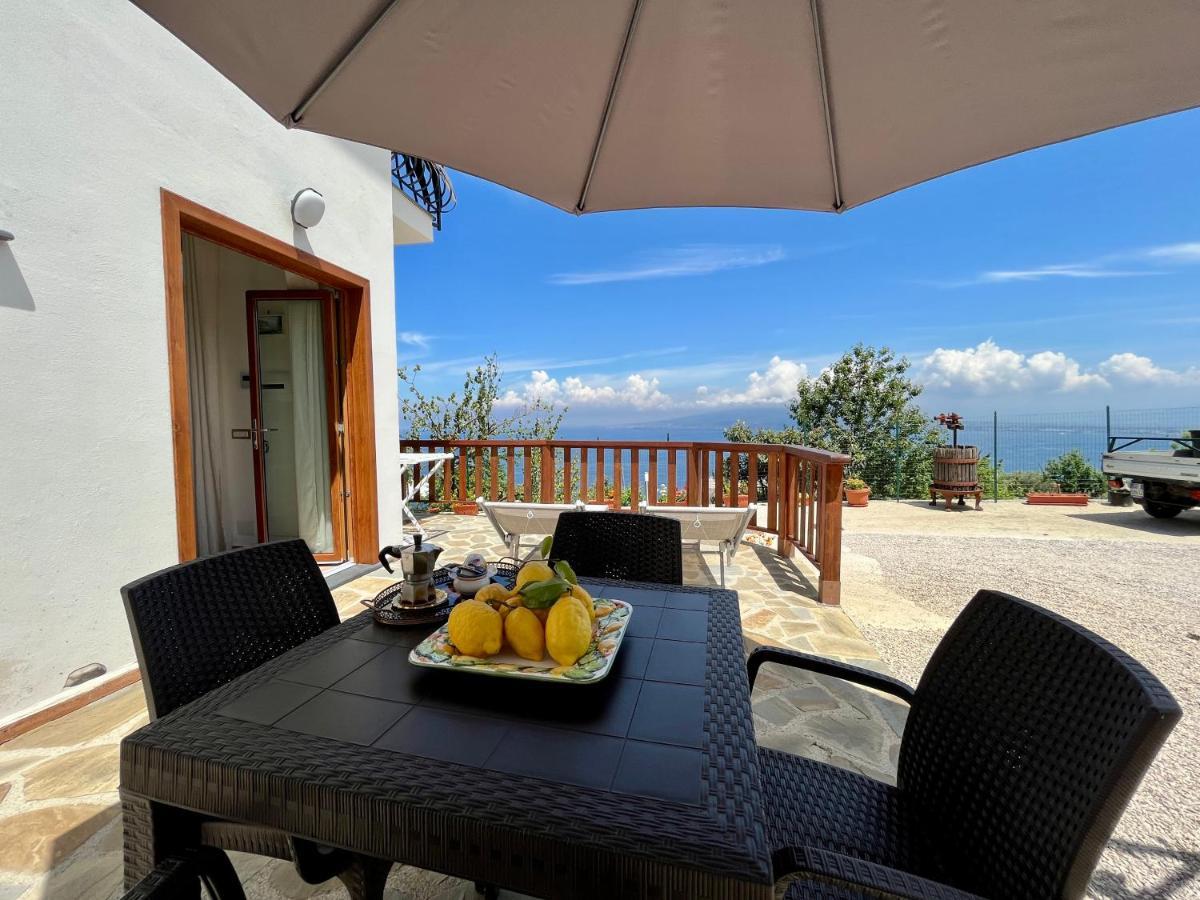La Badia Montechiaro - Breathtaking View Of Sorrento Coast Βίλα Vico Equense Εξωτερικό φωτογραφία