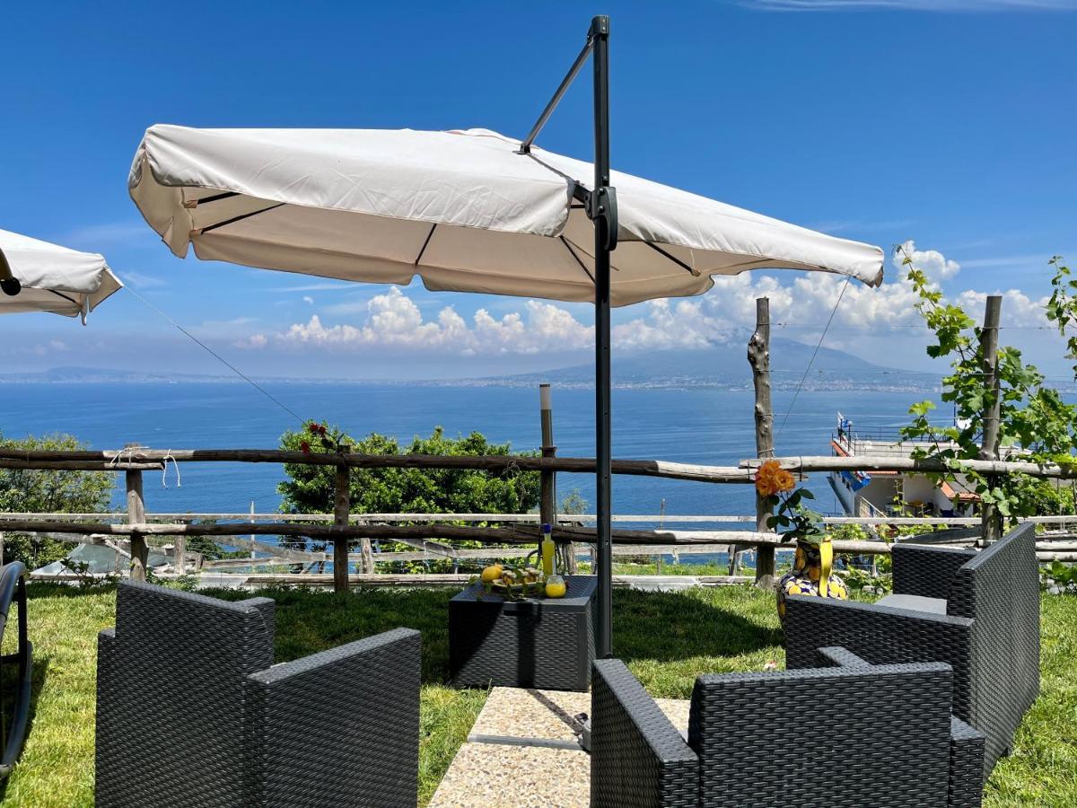 La Badia Montechiaro - Breathtaking View Of Sorrento Coast Βίλα Vico Equense Εξωτερικό φωτογραφία